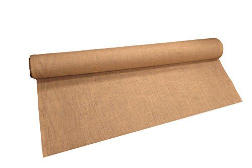 LA Linen 60-Inch Wide  Natural Burlap , 10 Yard Roll | Amazon (US)