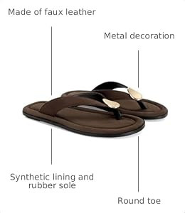 Women\u2019s Suede Thong Sandals Flat Flip Flops with Metal Accent Slip On Comfortable Casual Sum... | Amazon (US)