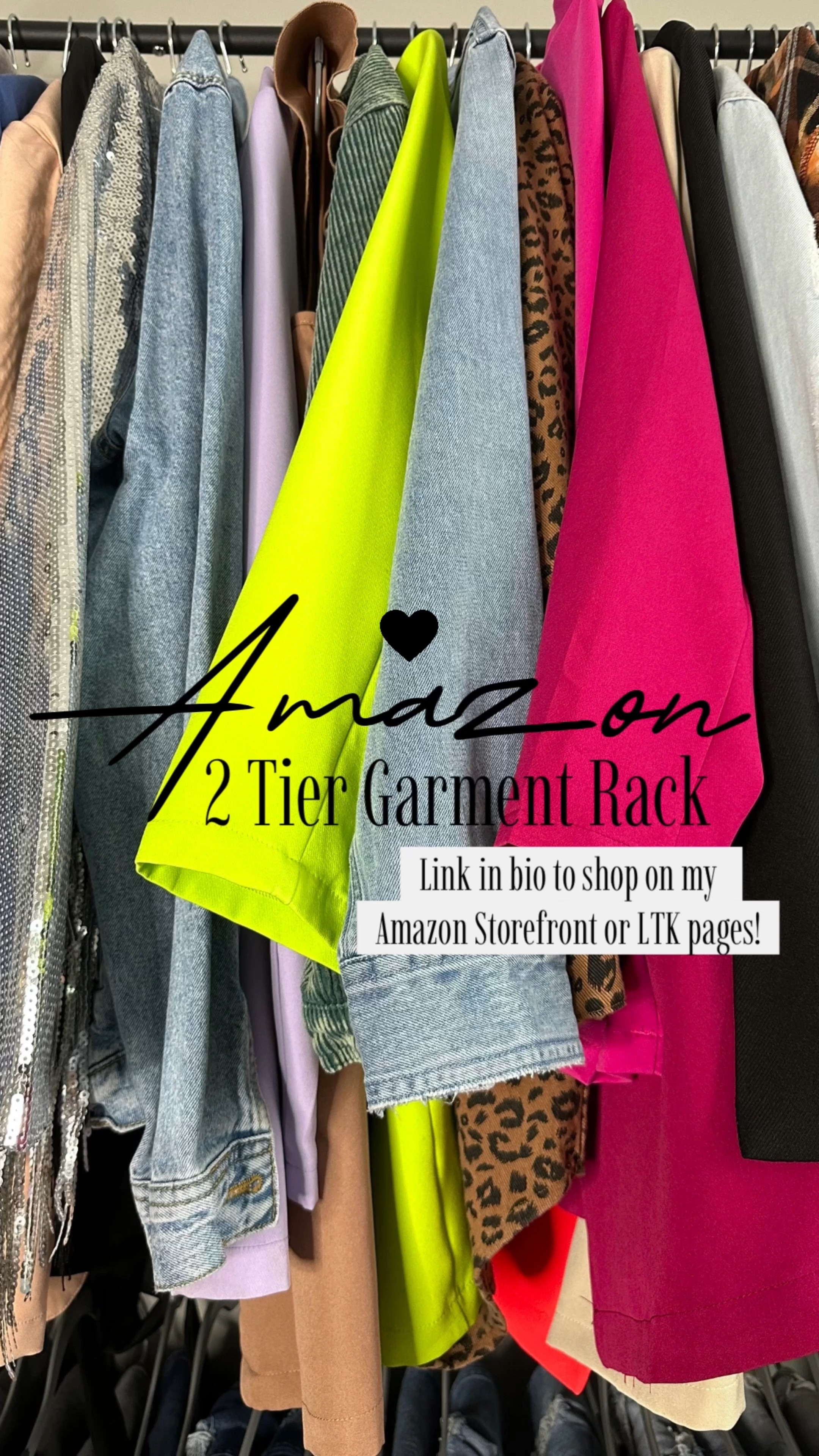 I am LOVING this 2-tier garment rack I recently #foundonamazon 🤩. Putting it together took about 20 min. from start (unboxing) to finish (putting it in my room). The instructions were super easy to follow & everything you need to put it together came in the box! The best part? 

It’s only $33! 🤯🤑🥳🤩 10/10 recommend! 

xo, e

*As an Amazon Affiliate I earn from qualifying purchases.*

#LTKhome #LTKunder50 #LTKFind