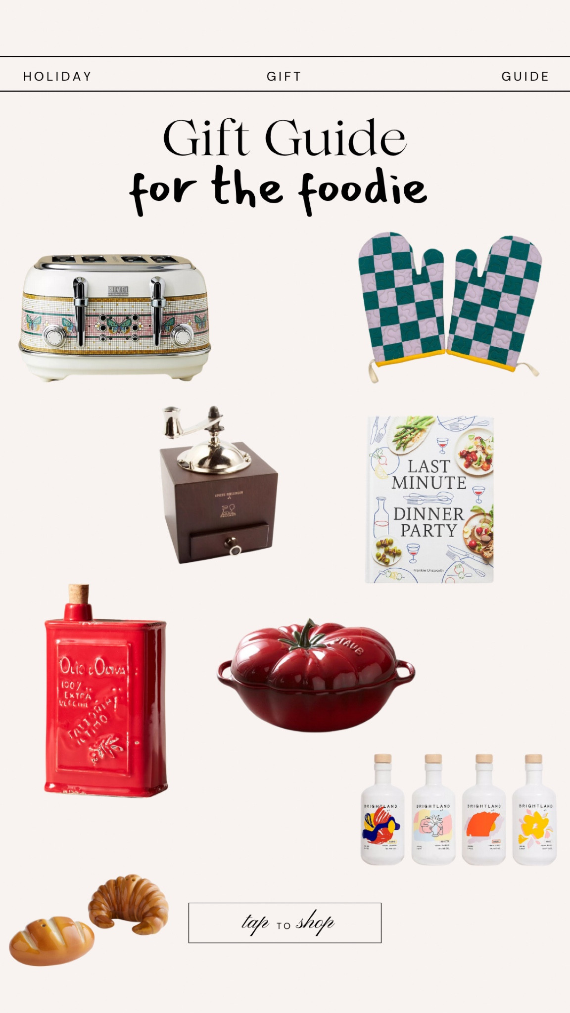 Holiday Gift Guide: For the foodie 🍅 

#LTKHoliday #LTKSeasonal