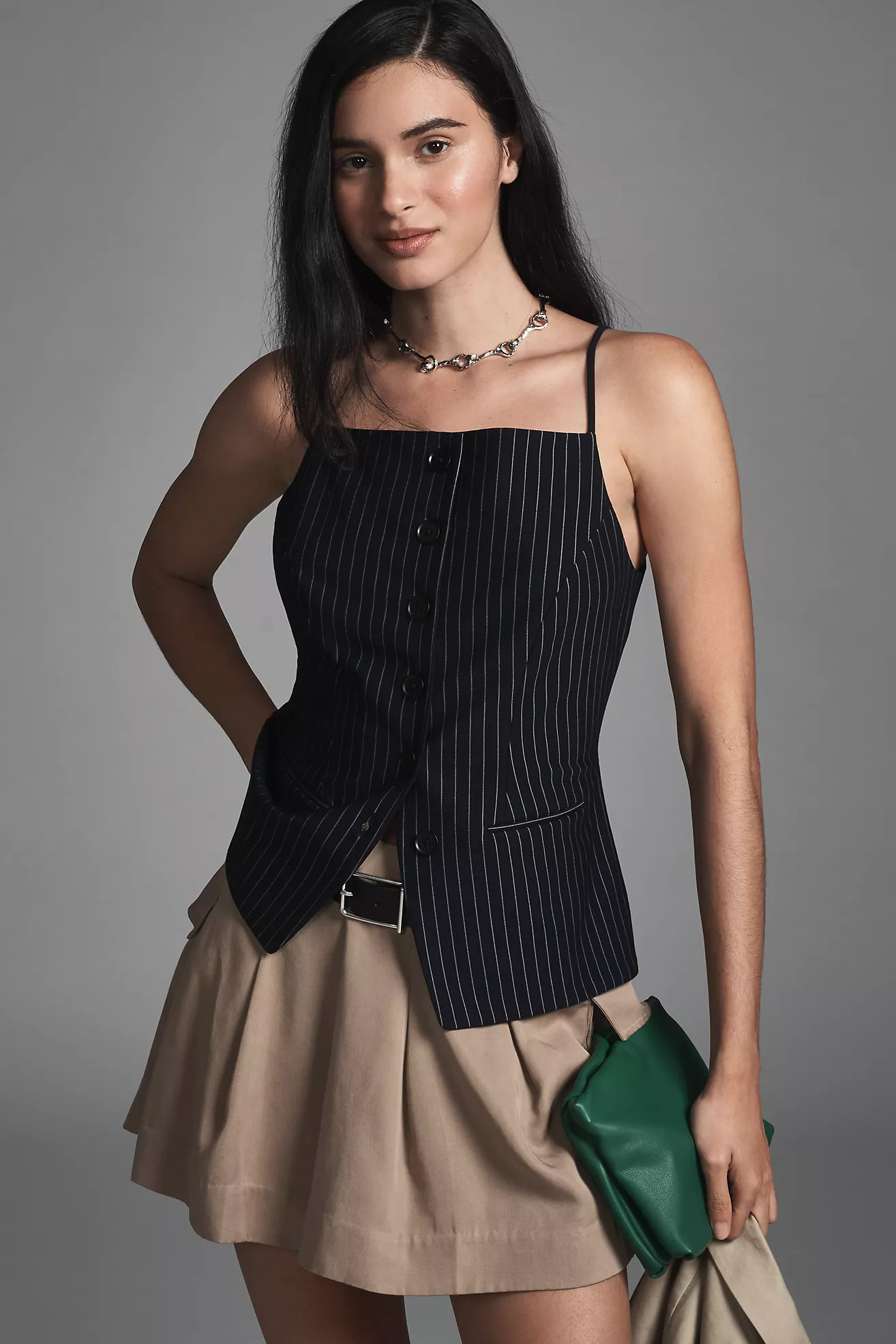 Sunday in Brooklyn Ponte Apron Vest | Anthropologie (US)