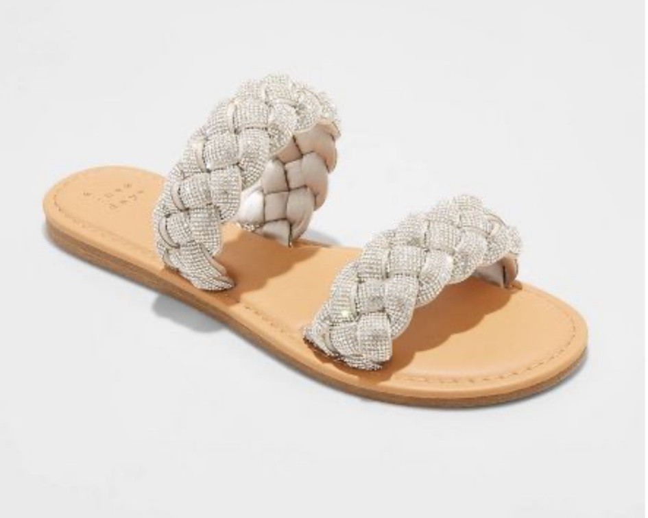 Target sandals. Sandal for spring. Comfy shoes. Travel shoes. Sandals for vacation. Target finds target shoes. Target sandals sparkly. Cute sequin sandals 

#LTKSeasonal #LTKshoecrush #LTKstyletip