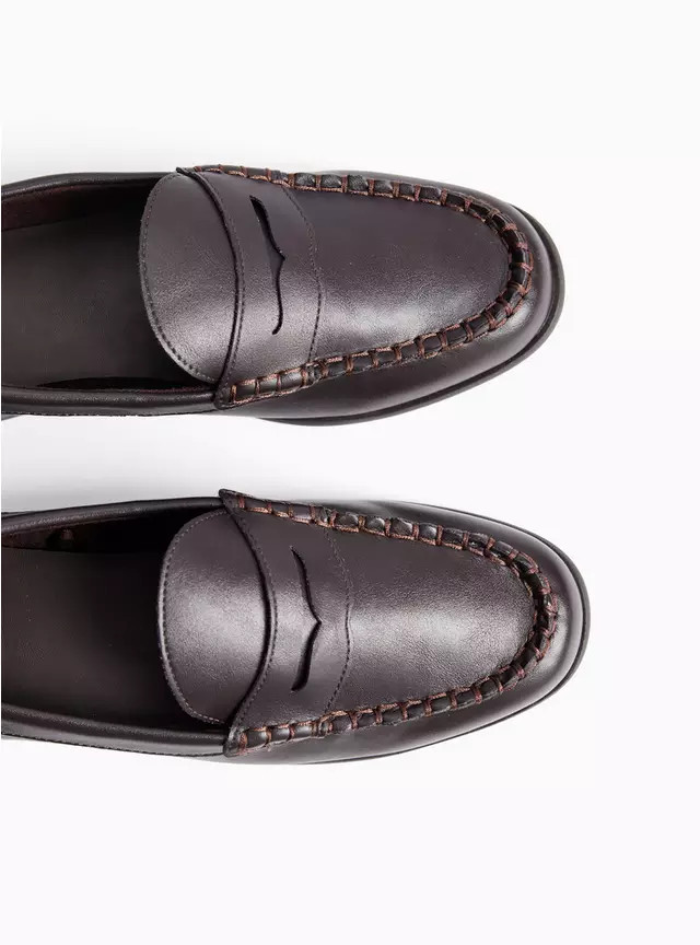 Brown Faux Leather Loafers 6 | Tu Clothing