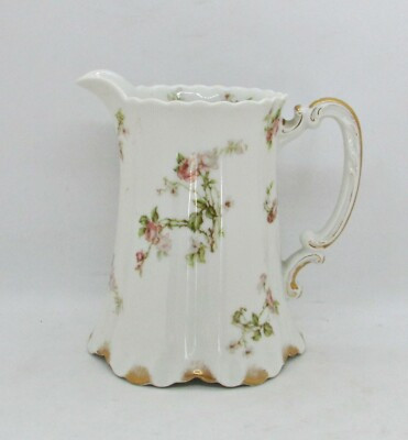 Haviland Water Pitcher - Pinkish Roses - Frontenac Schleiger 31-I No. 4 Portia | eBay US