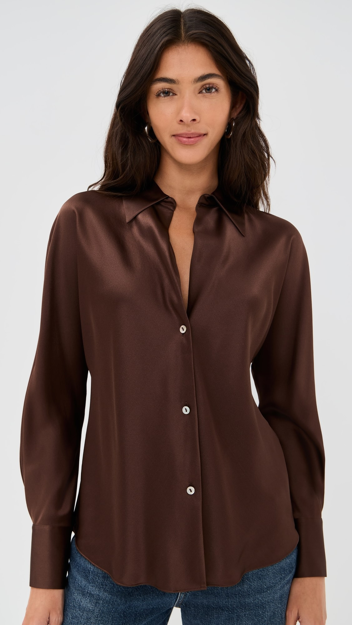 Bias Silk Blouse | Shopbop