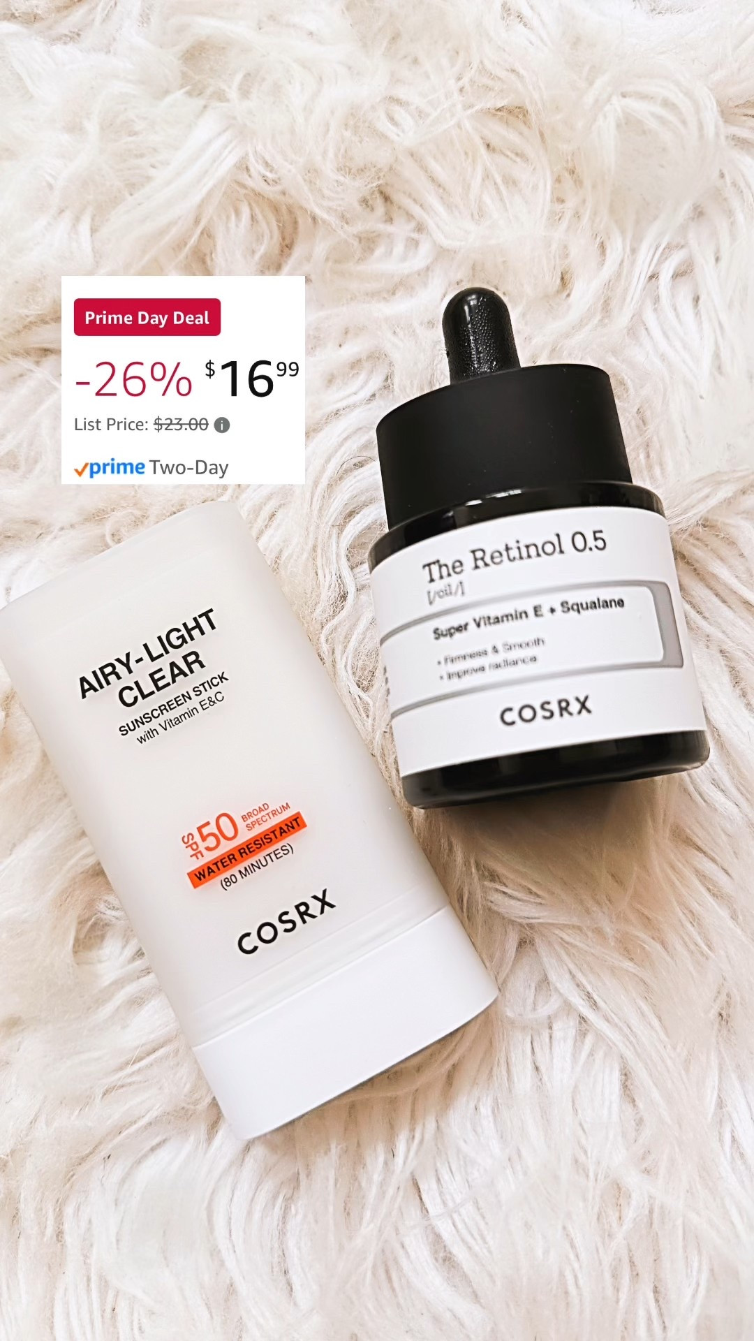 Prime Day beauty on sale, Cosrx skincare 

#LTKFindsUnder50 #LTKSaleAlert #LTKBeauty
