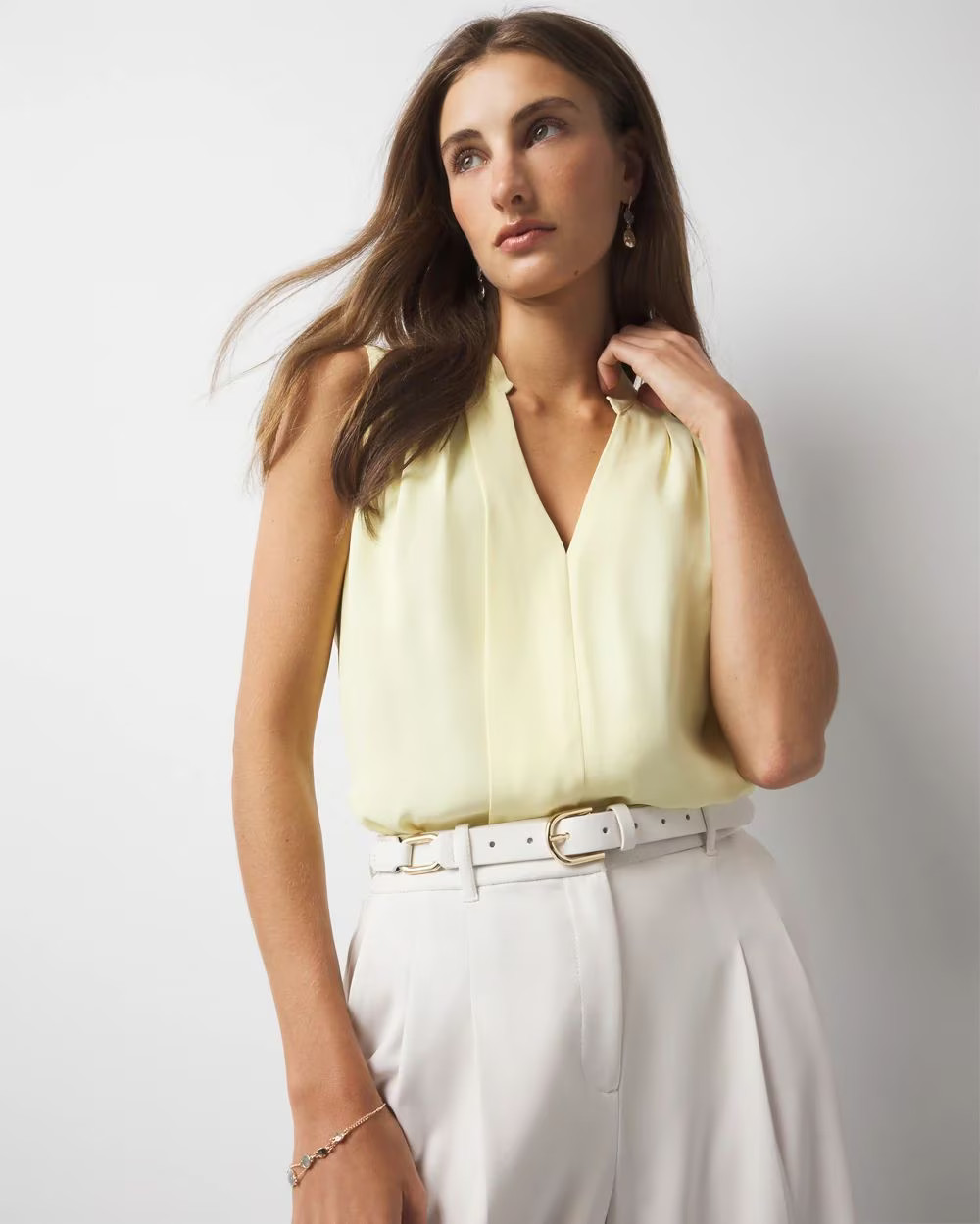 Pleated Shell | White House Black Market