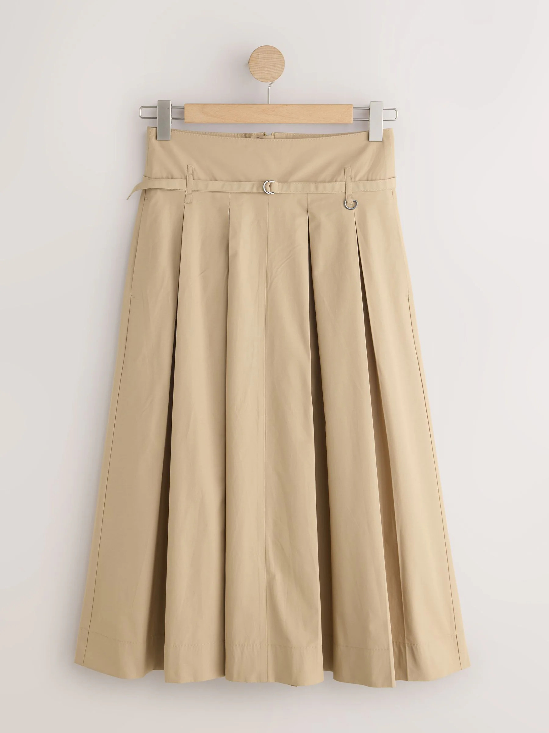 next Stone Pleated Midi Skirt | Next US