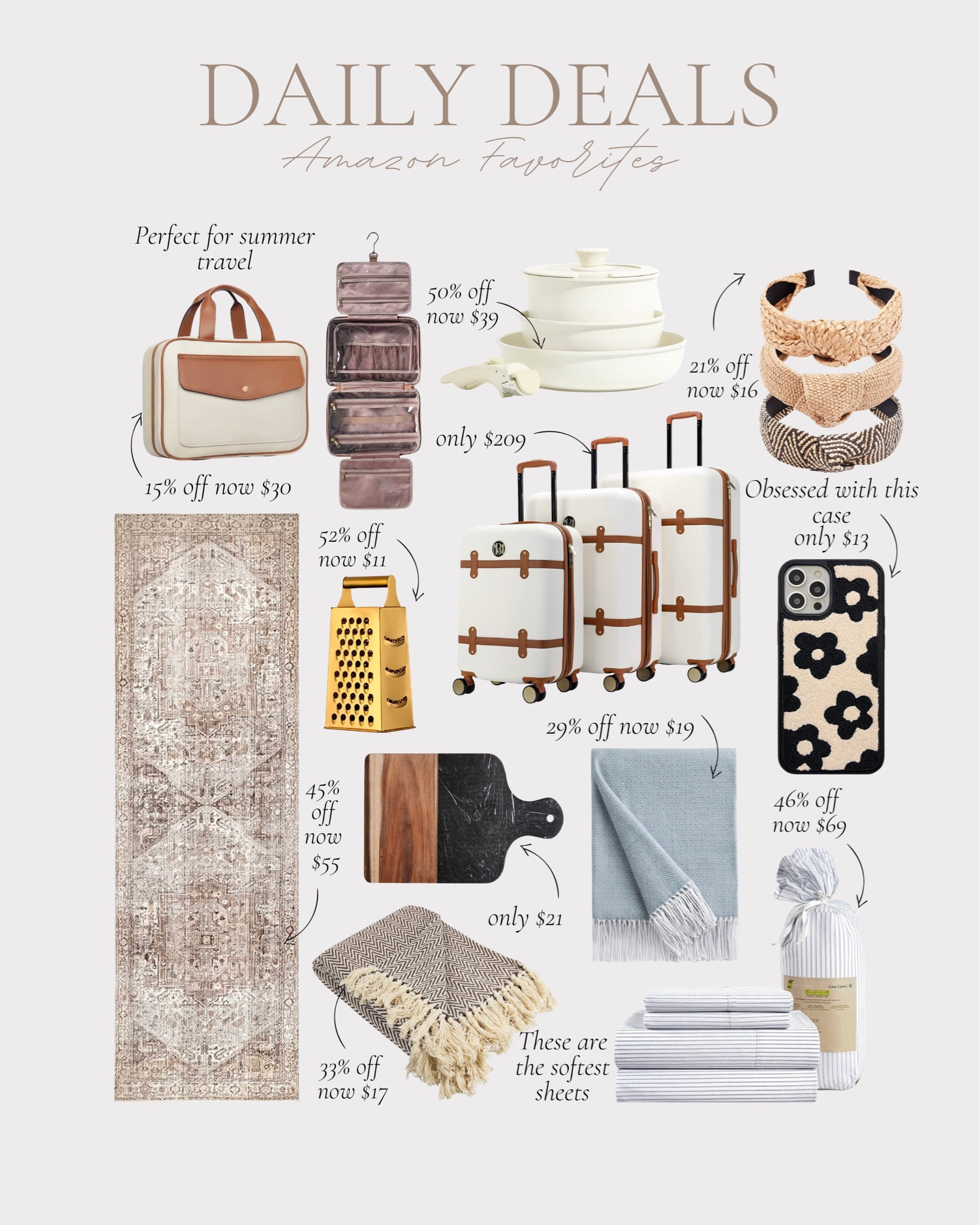 amazon daily deals / deals of the day / amazon home finds / amazon fashion finds / amazing sale : amazon kitchen / amaozn rugs / amazon spring home sale finds 

#LTKsalealert #LTKstyletip #LTKhome