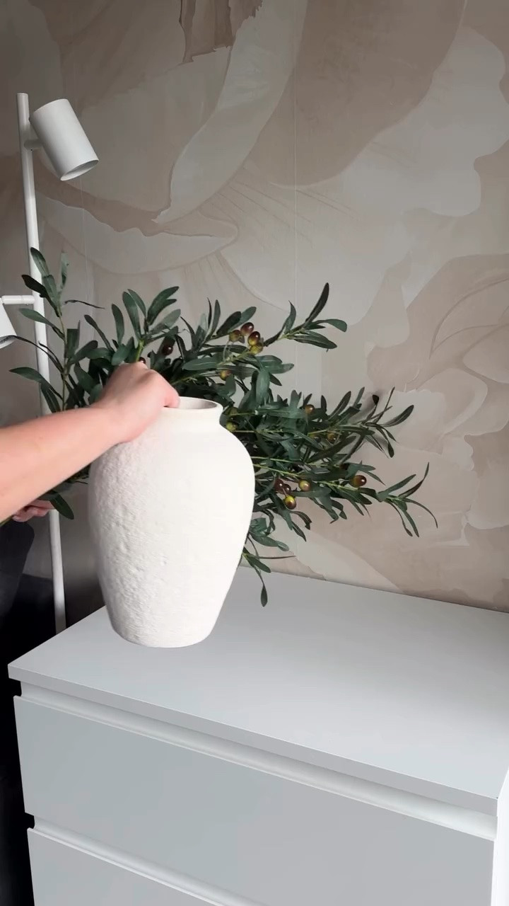 Sometimes all it takes is a simple vase and a few olive branches to make a room feel calm, cozy, and complete. 🌿

I love how these faux olive stems instantly elevate the space and bring that timeless Mediterranean touch to our home. The easiest decor update with the biggest impact.

#OliveBranches #NeutralDecor #HomeStyling

#LTKhome #LTKsummer #LTKfamily
