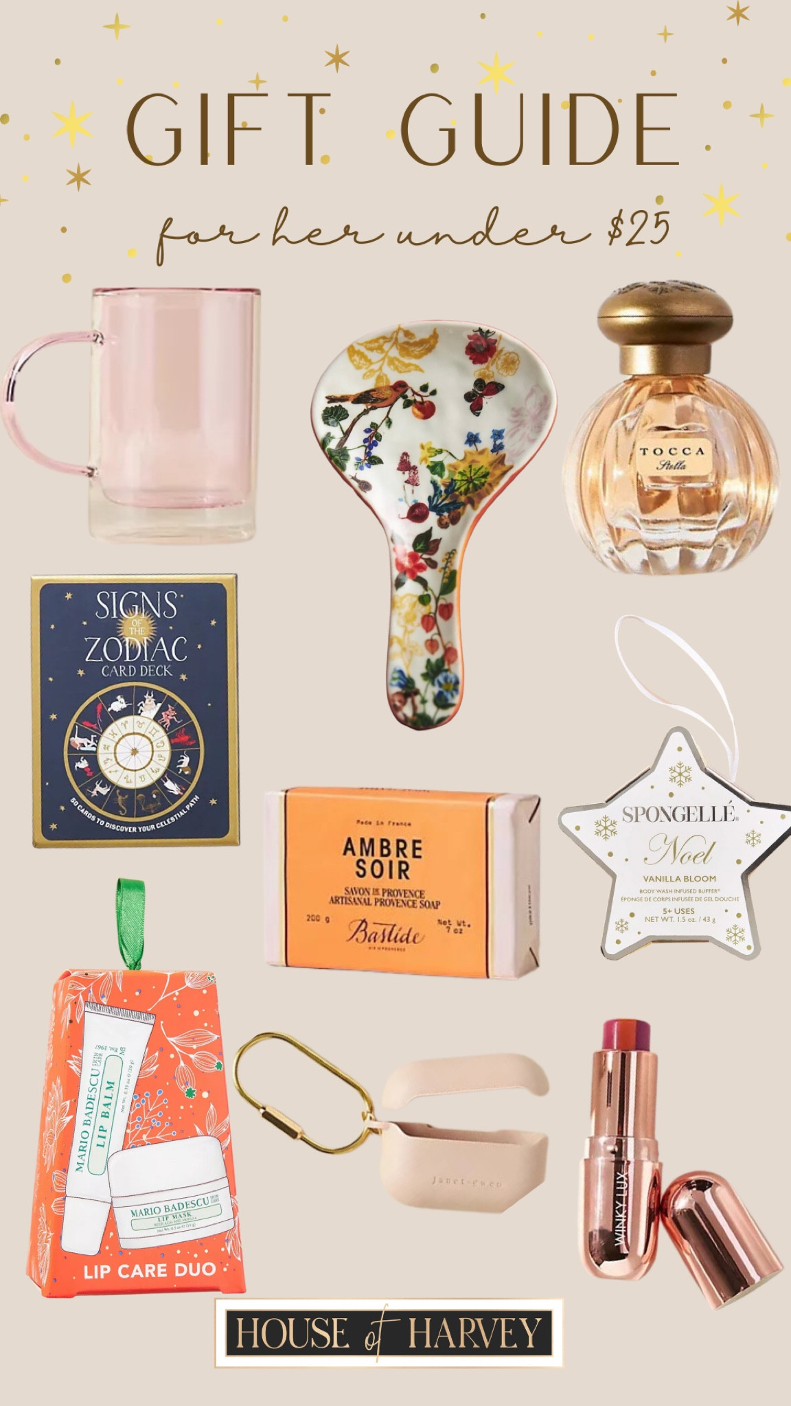 GIFT GUIDE 
gifts for her under $25! 

Gift guide, holidays, presents, under 25, mug, soap, beauty, self care, perfume 

#LTKGiftGuide #LTKstyletip #LTKHoliday