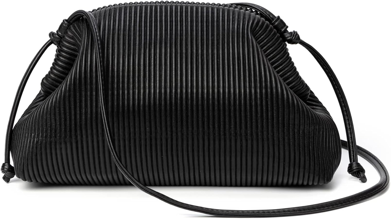 KingTo Clutch Purses for Women, Soft Cloud Bag Fashion Dumpling with Ruched Pouch Handbag for Cro... | Amazon (US)