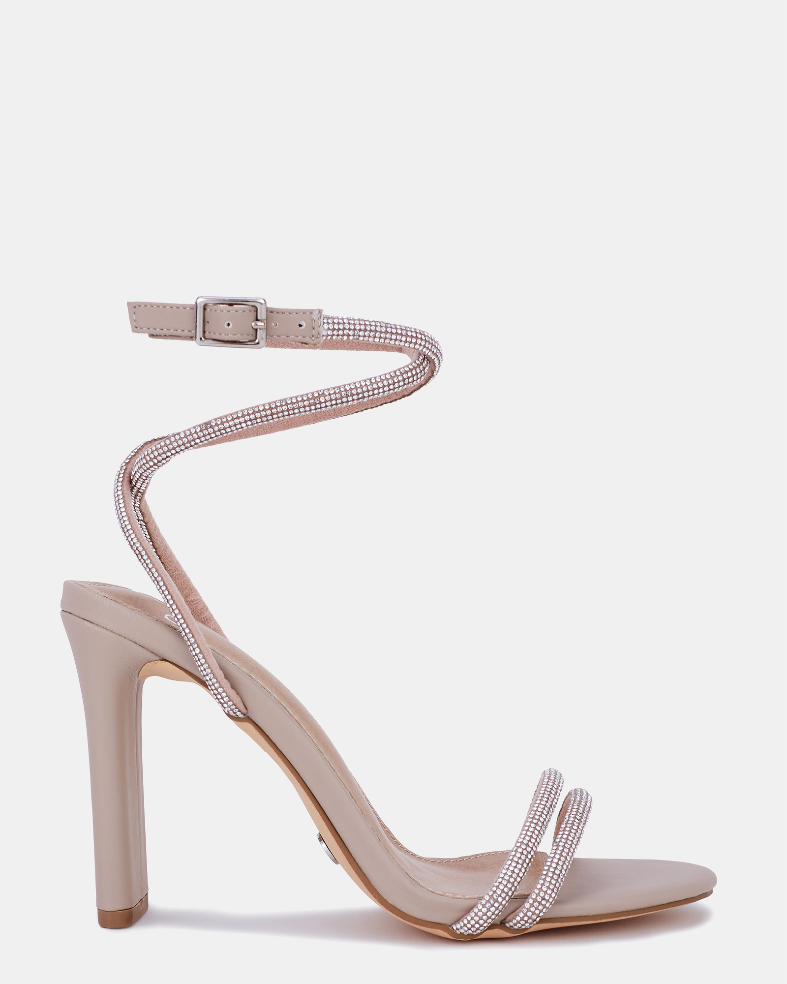 PAINKILLER HEELS In Nude | Buy Women's HEELS Online | Novo Shoes | Novo Shoes