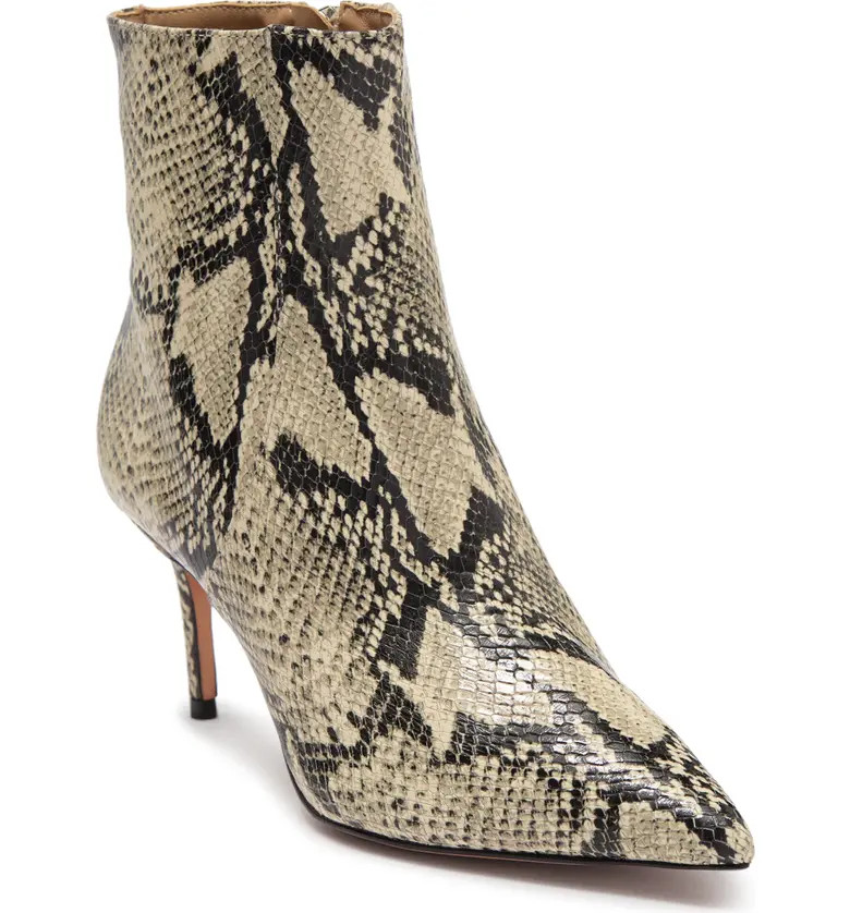 Bette Snakeskin Embossed Ankle Bootie | Nordstrom Rack