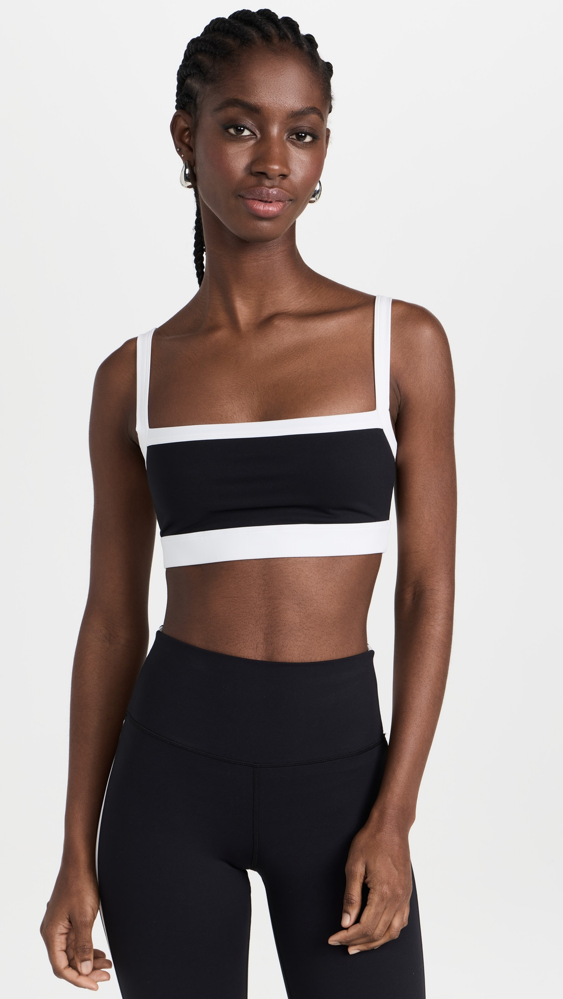 Splits59 Monah Rigor Bra Black/White L | Shopbop