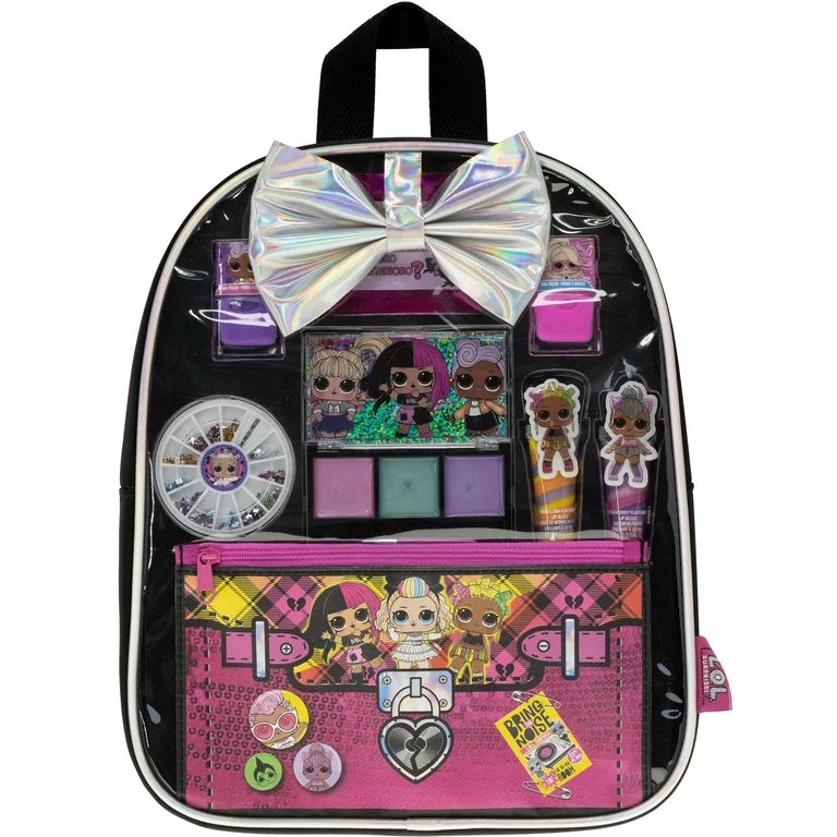 L.O.L Surprise! Townley Girl Backpack Beauty Cosmetic Make-up Set, Pretend Play Toy and Gift for ... | Walmart (US)
