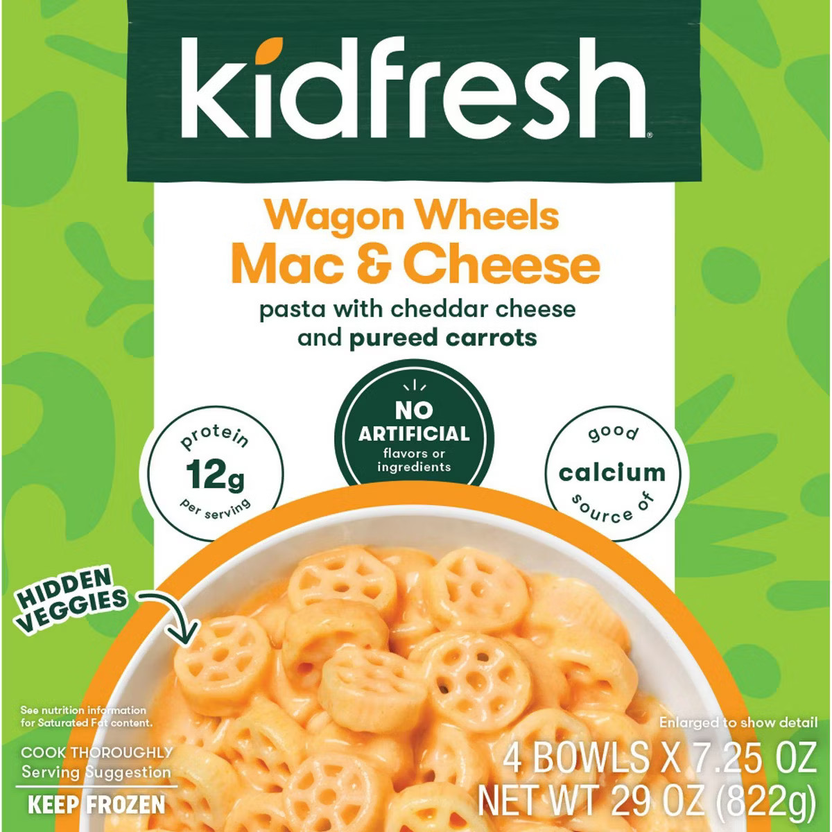 KidFresh Frozen Wagon Wheels Mac & Cheese Value Pack - 29oz | Target