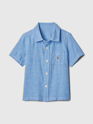 babyGap Linen-Cotton Shirt | Gap (US)