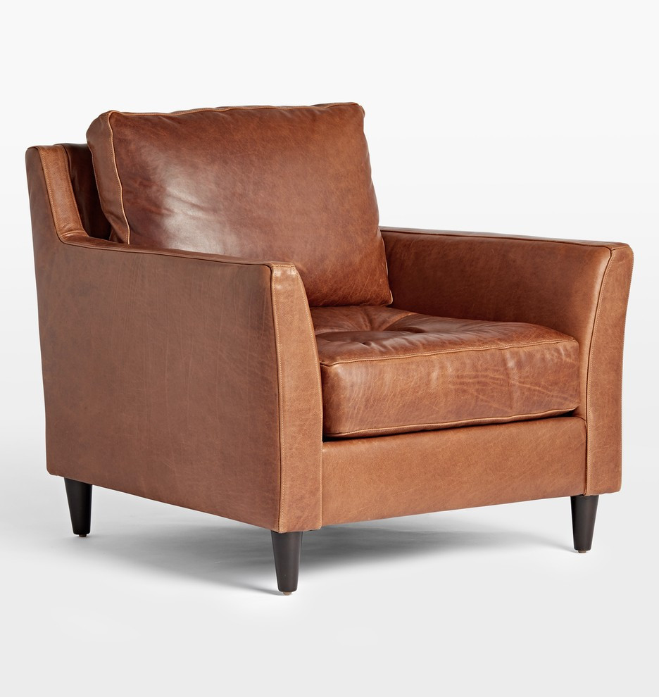 Hastings Studio Leather Chair | Rejuvenation