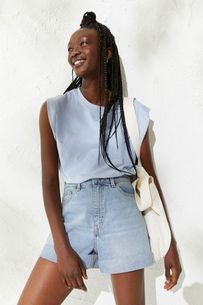 Mom High Denim Shorts | H&M (US + CA)