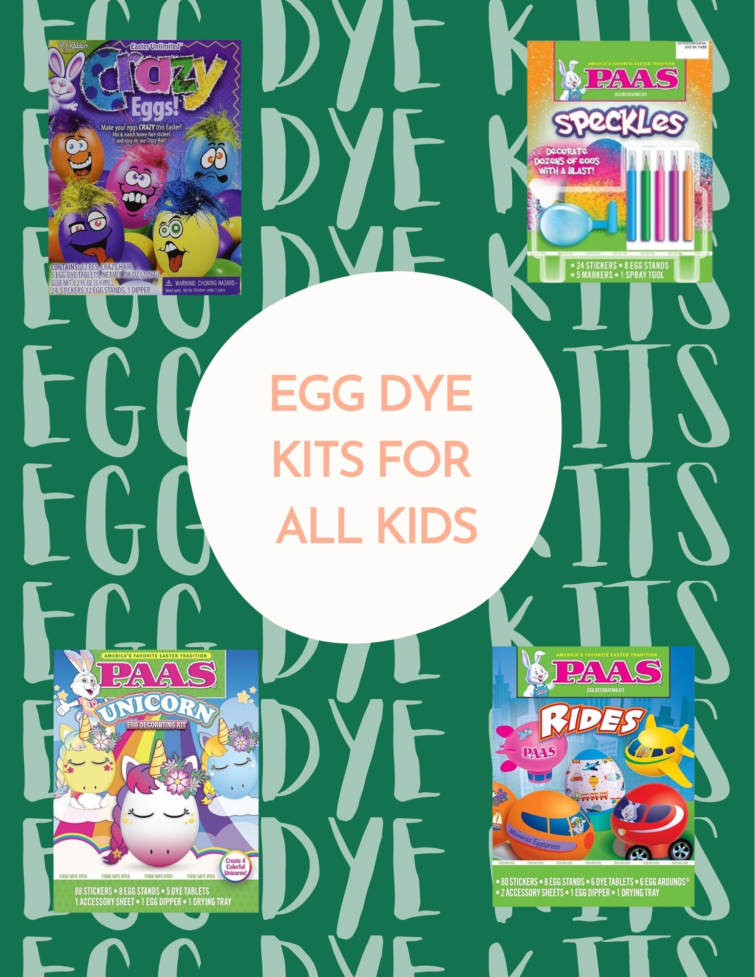 These are unique egg dye decorating kits for older kids, kids at heart, or for the family looking for a way to make this tradition feel fresh again. 

Happy Easter!

#LTKKids #LTKSeasonal #LTKmomlife