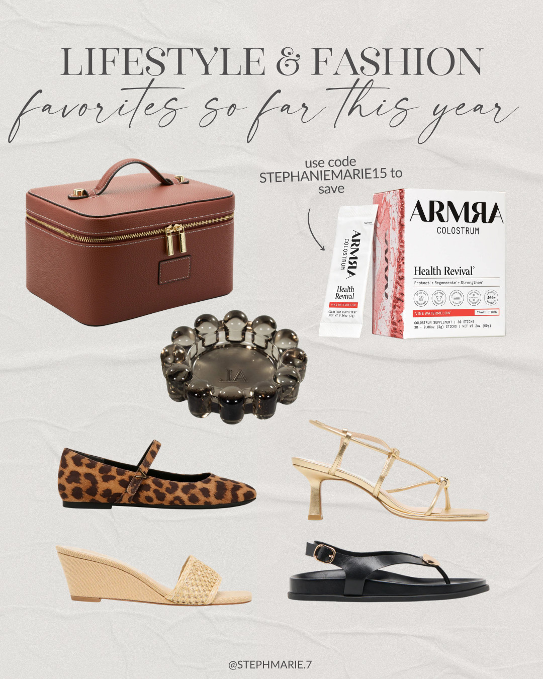 My lifestyle & fashion favorites so far this year ✨ this case is the best for storing my most worn makeup (and great for travel!) and I finally gave my spring/summer footwear a refresh and these four pairs have been AMAZING!  

 #LTKOver40 #LTKBeauty