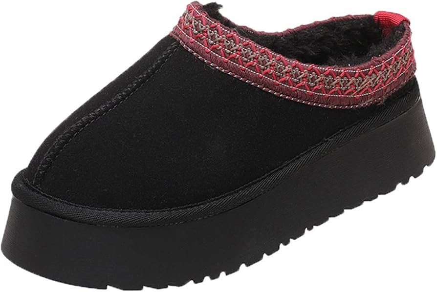 PAKIDS Women's Snow Boots Fashion Casual Snow Boots Non-Slip Thick Bottom Outdoor Indoor Shoes Co... | Amazon (US)