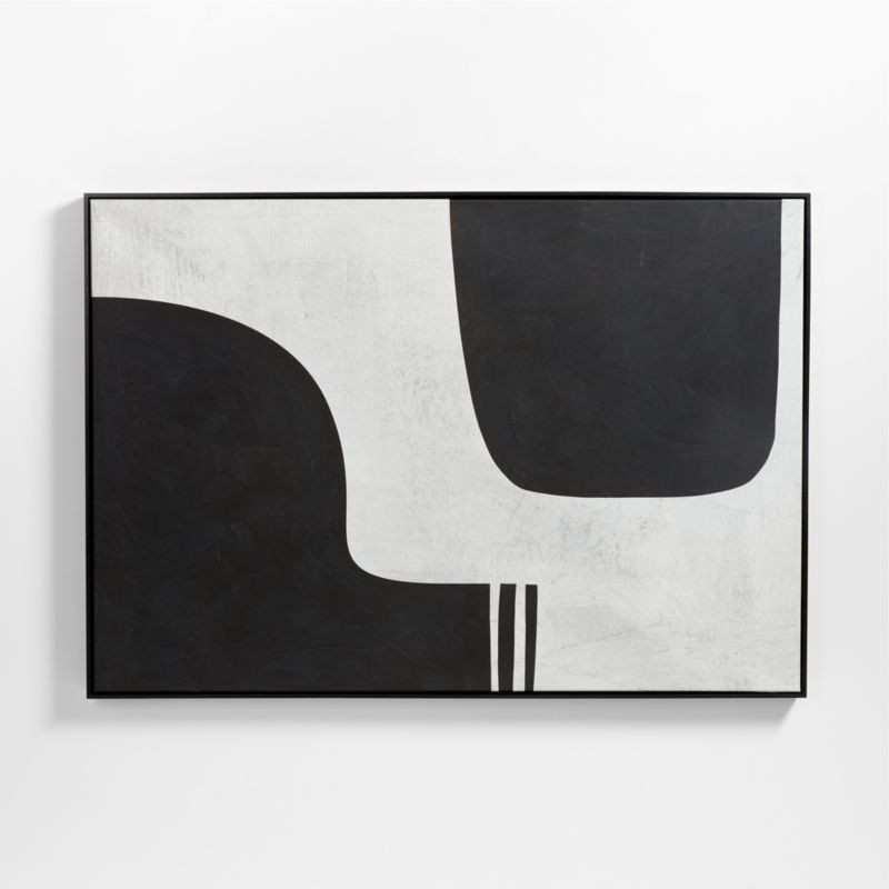 'Orbs' Framed Reproduction Giclée Wall Art Print 42"x60" by Dan Hobday | Crate & Barrel | Crate & Barrel