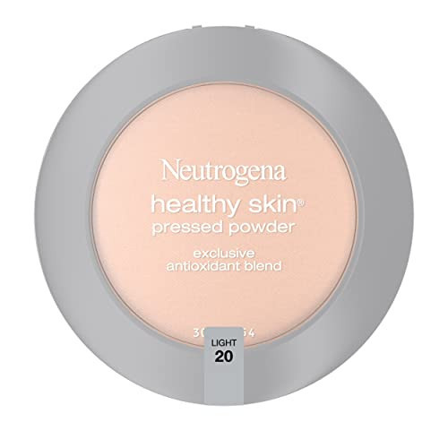 Neutrogena Healthy Skin Pressed Makeup Powder Compact with Antioxidants & Pro Vitamin B5, Evens Skin Tone, Minimizes Shine & Conditions Skin, Light 20,.34 oz | Amazon (US)