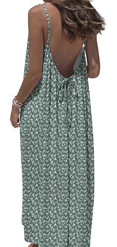 OFEEFAN Maxi Dresses for Women 2026 Beach Vacation Essentials Summer Dress Sundress Plus Size Dre... | Amazon (US)