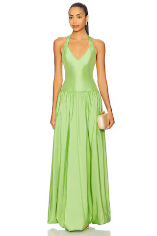 Show Me Your Mumu Eliza Maxi Dress in Key Lime from Revolve.com | Revolve Clothing (Global)