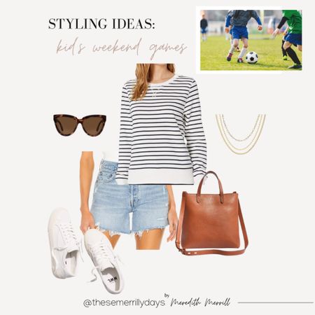 How to Style : Weekend Games + Errands 

Amazon fashion | everyday style | casual style | striped shirt | leather bag | madewell bag | tennis shoes | sunglasses 

#LTKstyletip #LTKunder100 #LTKFind
