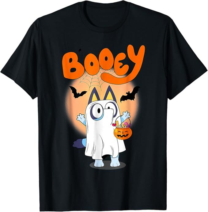 Booey Halloween Spooky Season Funny for Kids Men Women T-Shirt | Amazon (US)