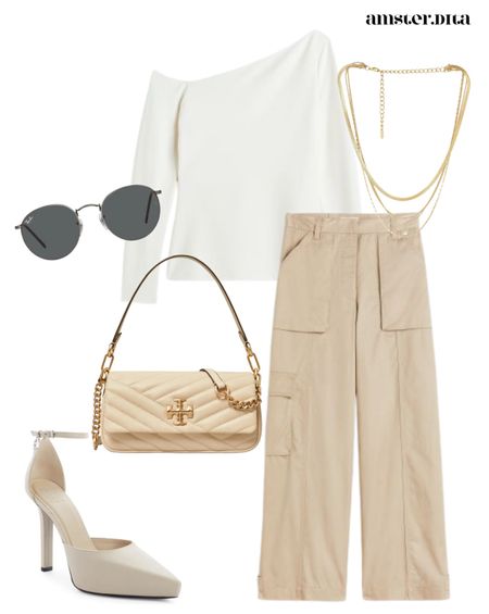 Spring outfits 2023

White top
White long sleeve 
Beige cargo pants outfit 
Taupe heels
Beige bag
Gold necklace
Sunglasses 

#springoutfits #spring2023 #springfashion #spring2023fashion #hmoutfit #workoutfit

#LTKstyletip #LTKSeasonal #LTKunder100