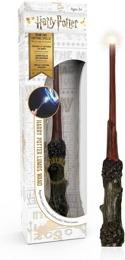 WOW! STUFF Harry Potter Lumos Wand 7' Light-Up | Official Wizarding World Gifts, Toys and Collect... | Amazon (UK)