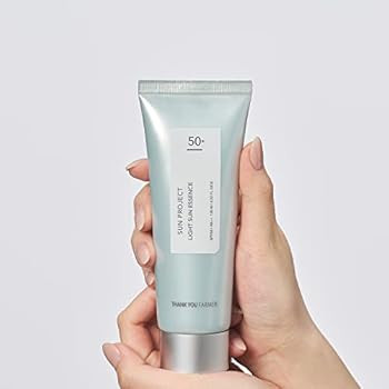 THANKYOU FARMER Sun Project Light Sun Essence SPF50+PA+++, 4.22 Fl Oz (120ml) | Amazon (US)