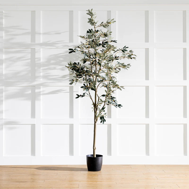 Artificial Potted Olive Trees | Modern Locke