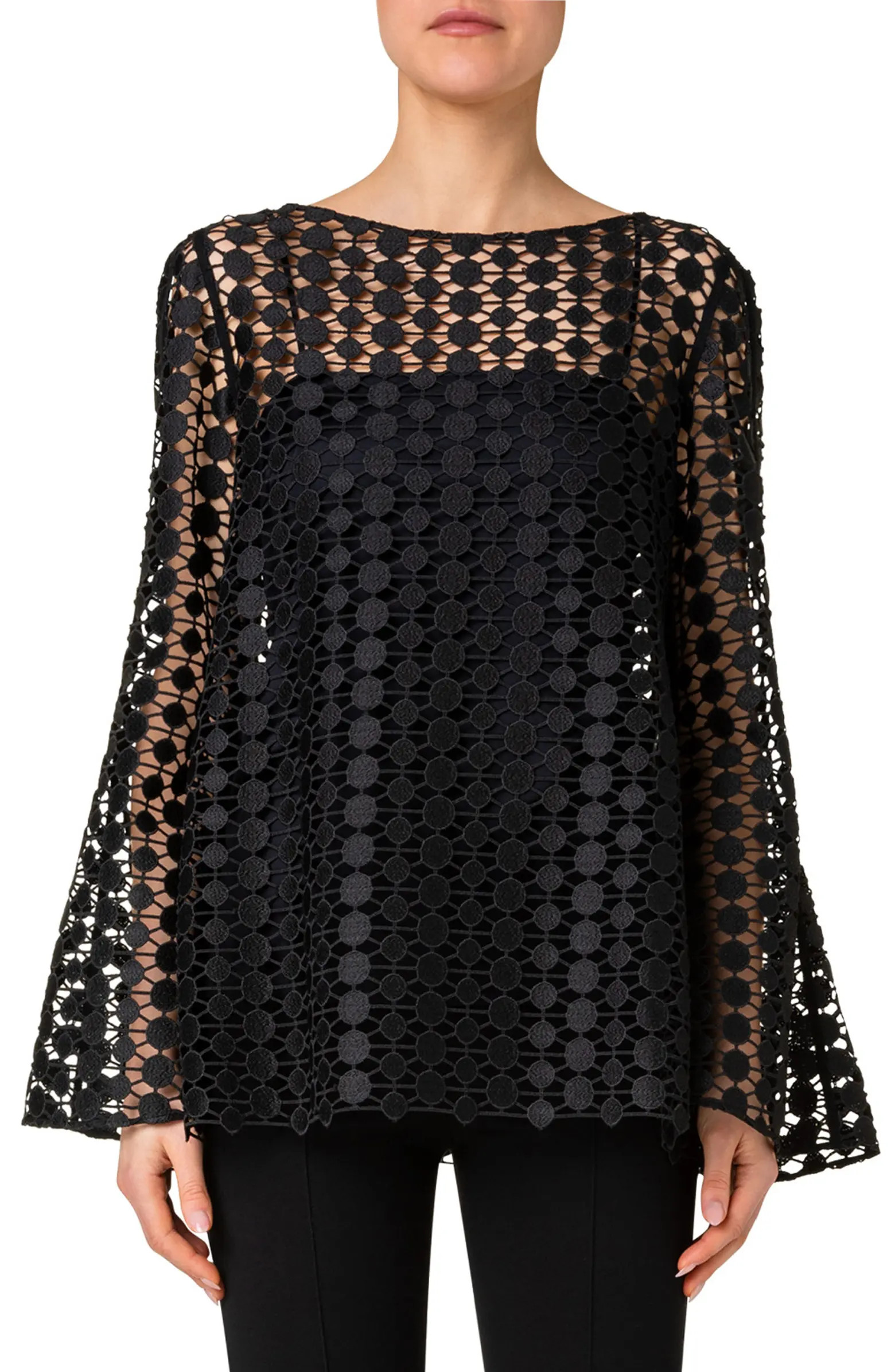 Dot Guipure Lace Blouse | Nordstrom