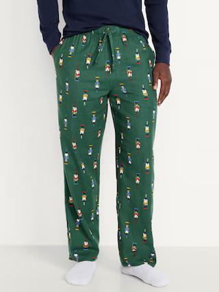 Printed Flannel Pajama Pants for Men | Old Navy (US)