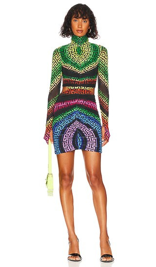 Sadie Dress in Geo Stripe | Revolve Clothing (Global)