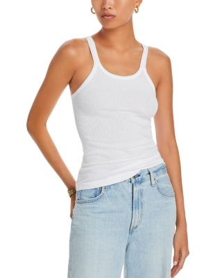 Ribbed Cotton Tank | Bloomingdale's (US)
