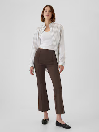 High Rise Ponte Crop Kick Pants | Gap (US)