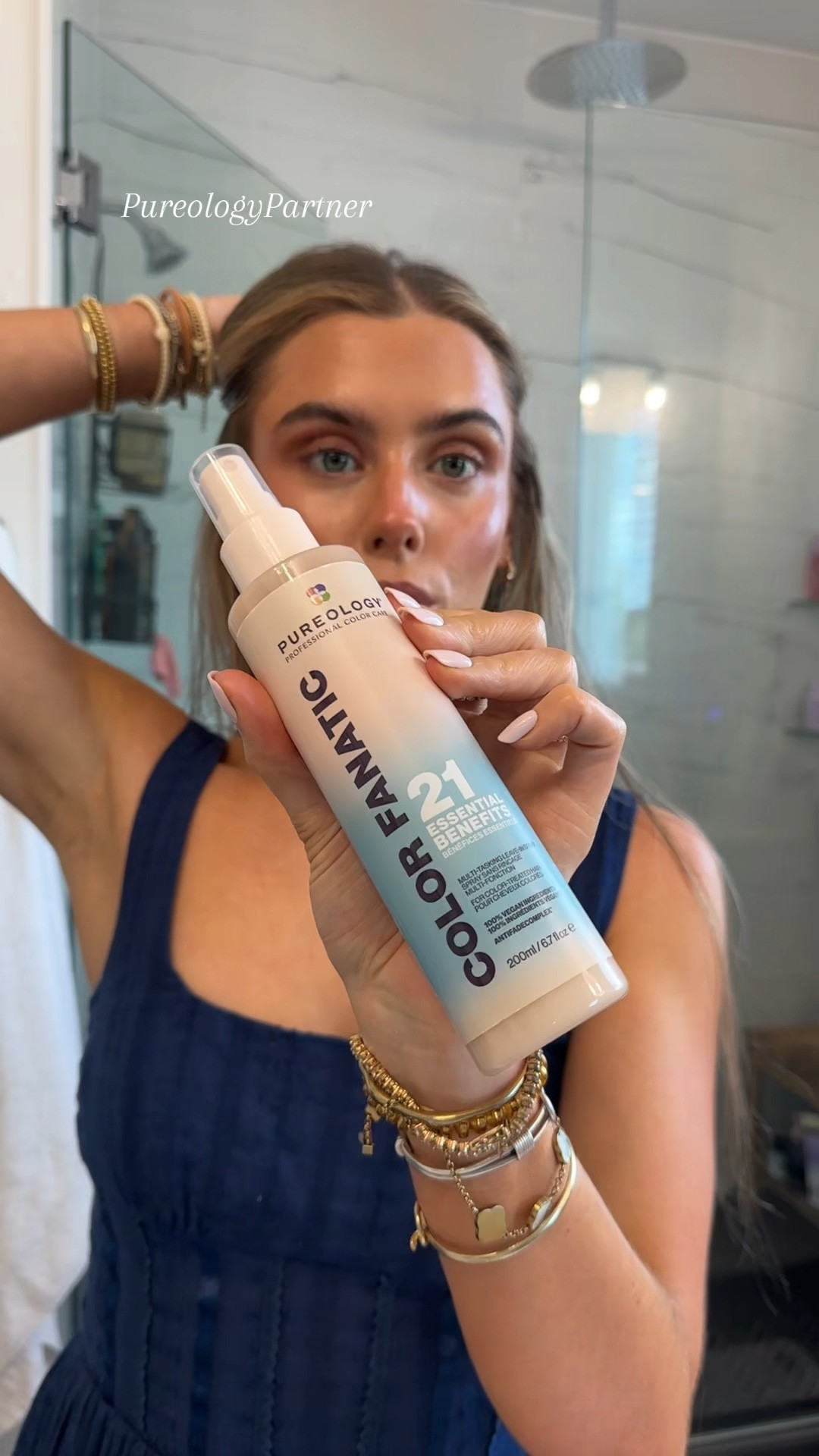 As a girl that washes her hair once a week more likely once every other week the post shower hair routine is so important to keeping the hair protected and healthy! And did you catch all 21 different benefits 👀 @pureology Color Fanatic Heat Protectant Leave-In Conditioner from @Sephora . This multi-tasking formula hydrates dry hair, easily detangles, smooths frizz, primes before styling, adds shine, protects hair color and helps prevent breakage and split ends. Whether straight and fine or curly and thick, this leave-in works for all hair types. Heads up, it will be on sale along with everything at Sephora for the Sephora Savings Event. The sale information you need to know: your tier level will determine your discount so Rouge can shop 20% off starting 4/10, VIB can shop 15% off starting 4/14, Insider can shop 10% off starting 4/14. The code for all tiers is SPRINGSALE and the sale runs from 4/10 - 4/20. 👱‍♀️

#pureologypartner #pureology #leaveinconditioner #hairwashday #haircare #postshowerhair #leaveinhair #hairproducts #sephora #sephorasale #sephorasavingsevent #sephorasalehaul #hairhack #healthyhairhack 


#LTKselfcare #LTKBeauty #LTKSaleAlert