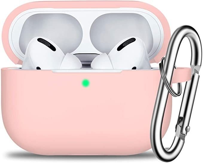 R-fun AirPods Pro Case Cover with Keychain, Full Protective Silicone Skin Accessories for Women G... | Amazon (US)