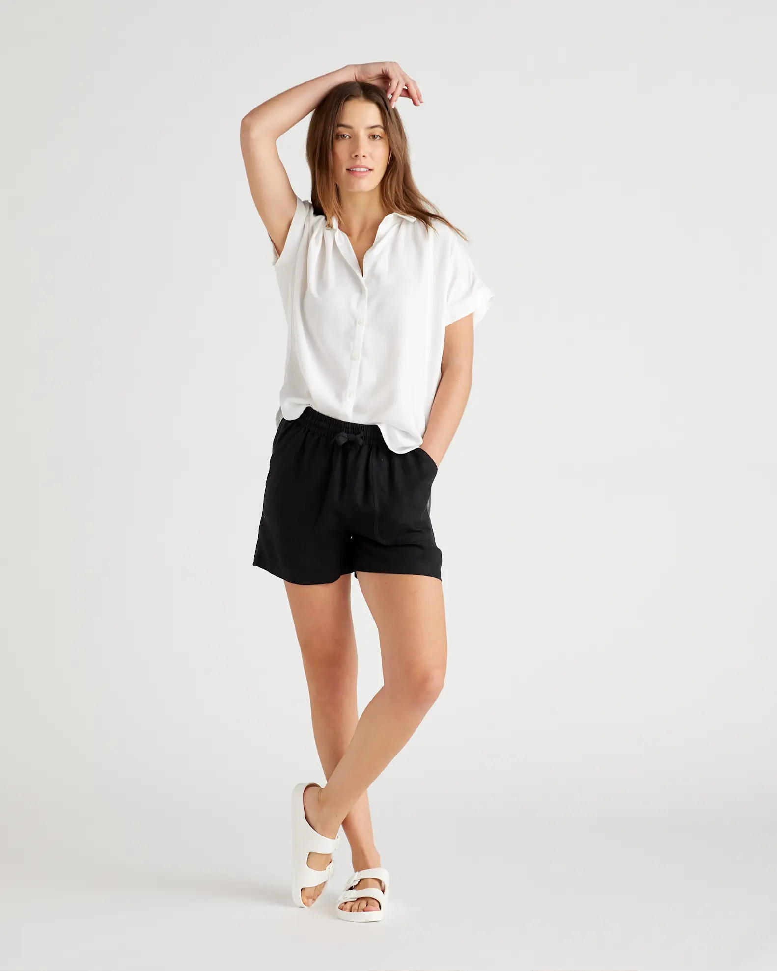 100% European Linen Shorts | Quince