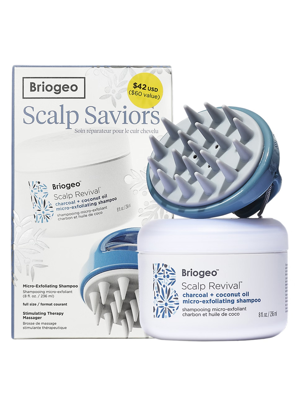 Scalp Revival Shampoo & Scalp Massager Gift Set | Saks Fifth Avenue