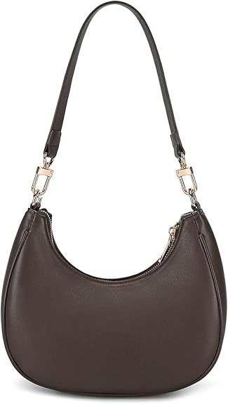 Crescent Shoulder Bags for Women Cute Hobo Tote Handbag Under the Arm Purses Mini Clutch Purse wi... | Amazon (US)