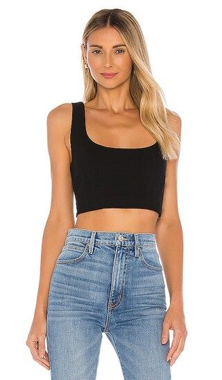 A.L.C. Kamila Top in Black. - size 6 (also in 0, 2, 4) | Revolve Clothing (Global)