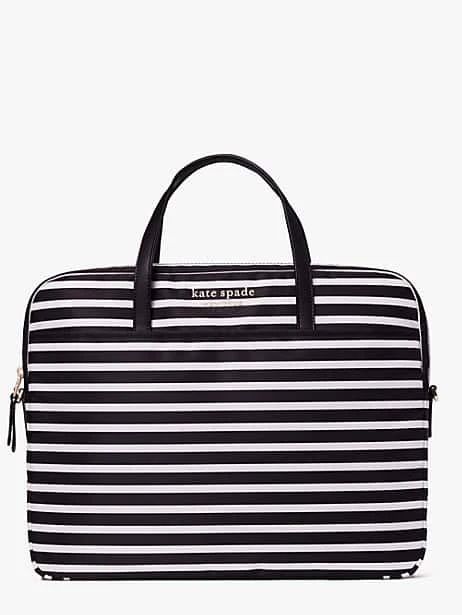 the litter better sam hill stripe universal laptop bag | Kate Spade (US)