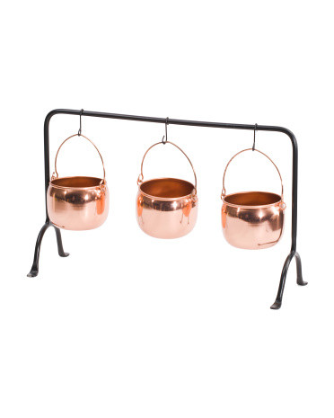 3pc Cauldron Jack O Lantern Decor | TJ Maxx